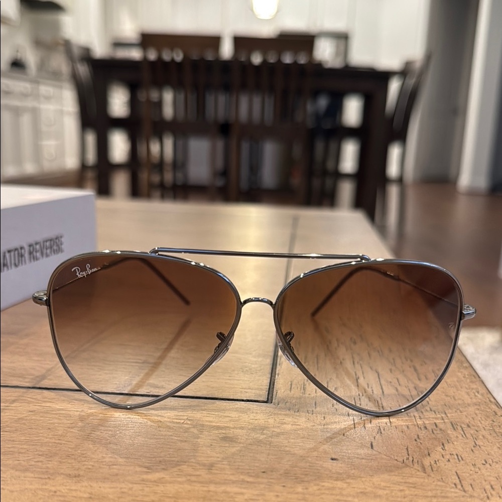 Ray Ban Aviator Reverse Sunglasses
